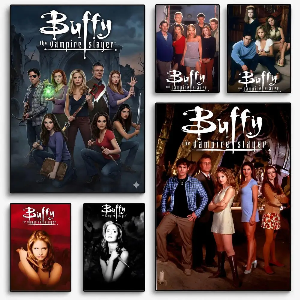 tv Buffy the Vampire Slayer Poster Room Home Decoration Interior Wall Art Printing Garage Posters Gift