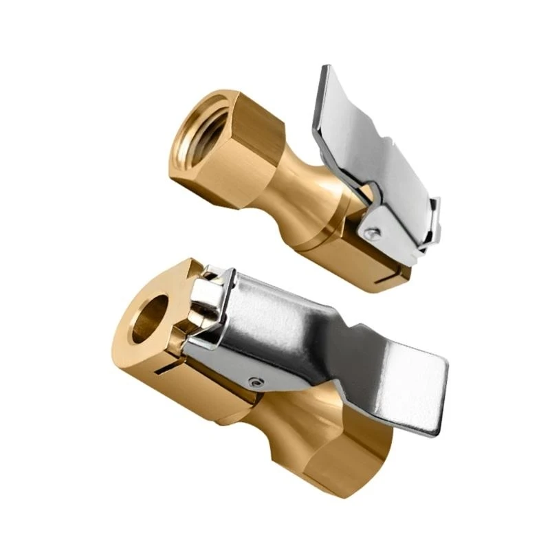 12qm الهواء الطبقات الثقيلة تدفق مغلق مستقيم القفل على إطارات الإطارات تشاك مع مقطع