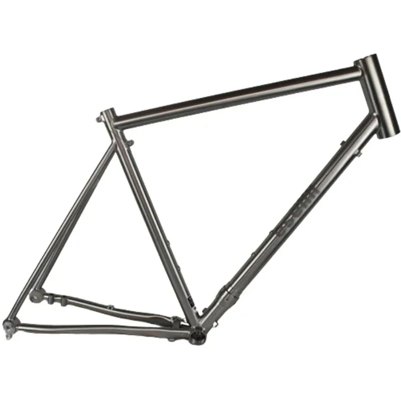 Ti Gravel Bike Frame With Couplers Ti Bike Frames Splitable 700C Ti Gravel Frames Ritchey Brake-away