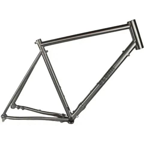 Ti Gravel Bike Frame With Couplers Ti Bike Frames Splitable 700C Ti Gravel Frames Ritchey Brake-away