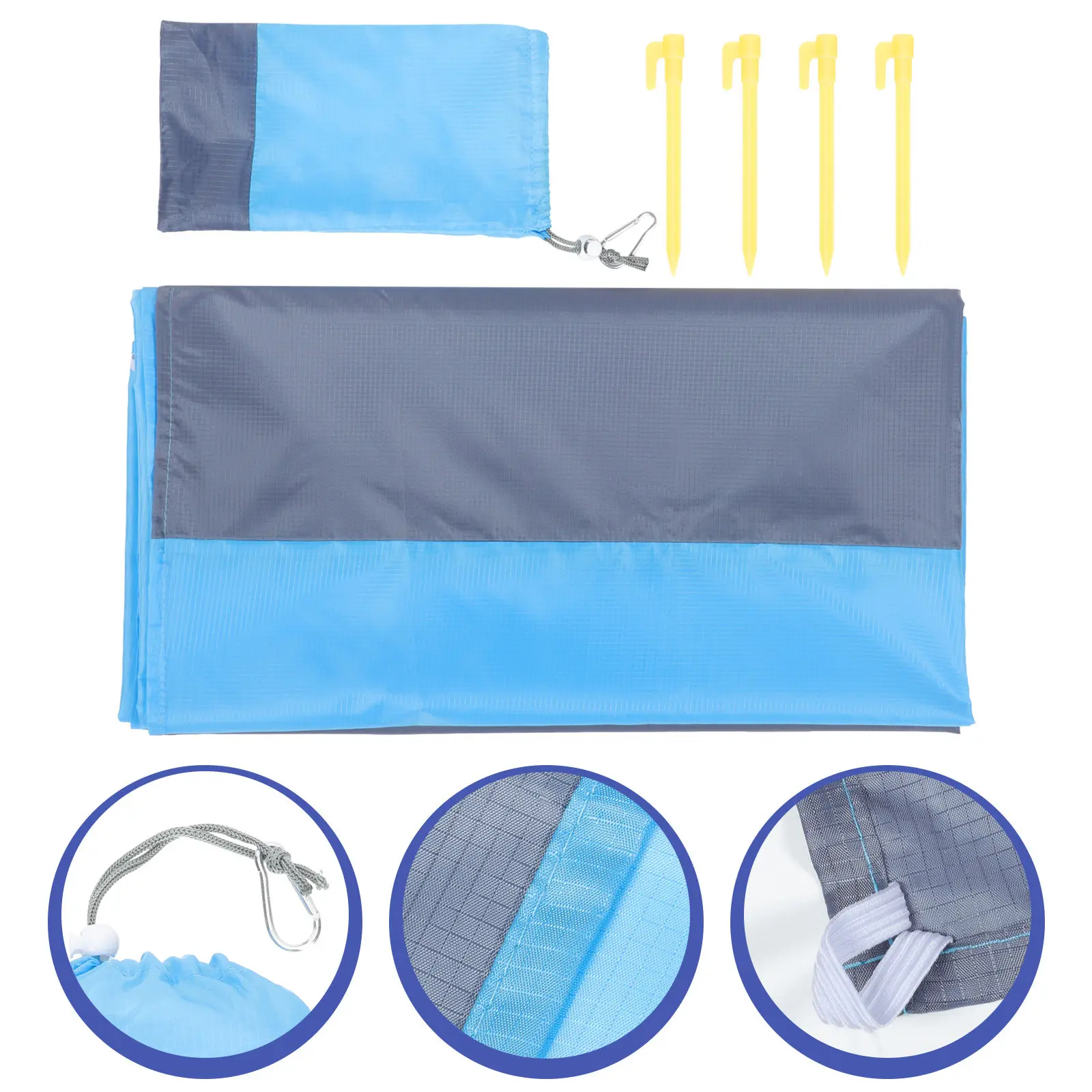 

Портативное складное водонепроницаемое одеяло для кемпинга и пикника, уличная подушка-коврик, пляжный коврик, покрытие для бассейна, водонепроницаемое уличное одеяло