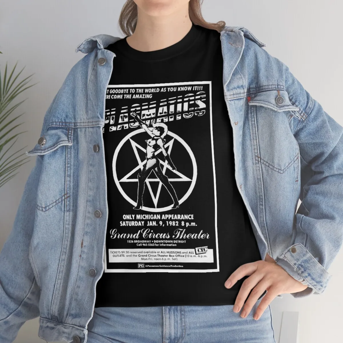 

PLASMATICS GCT Flyer 1982 T Shirt