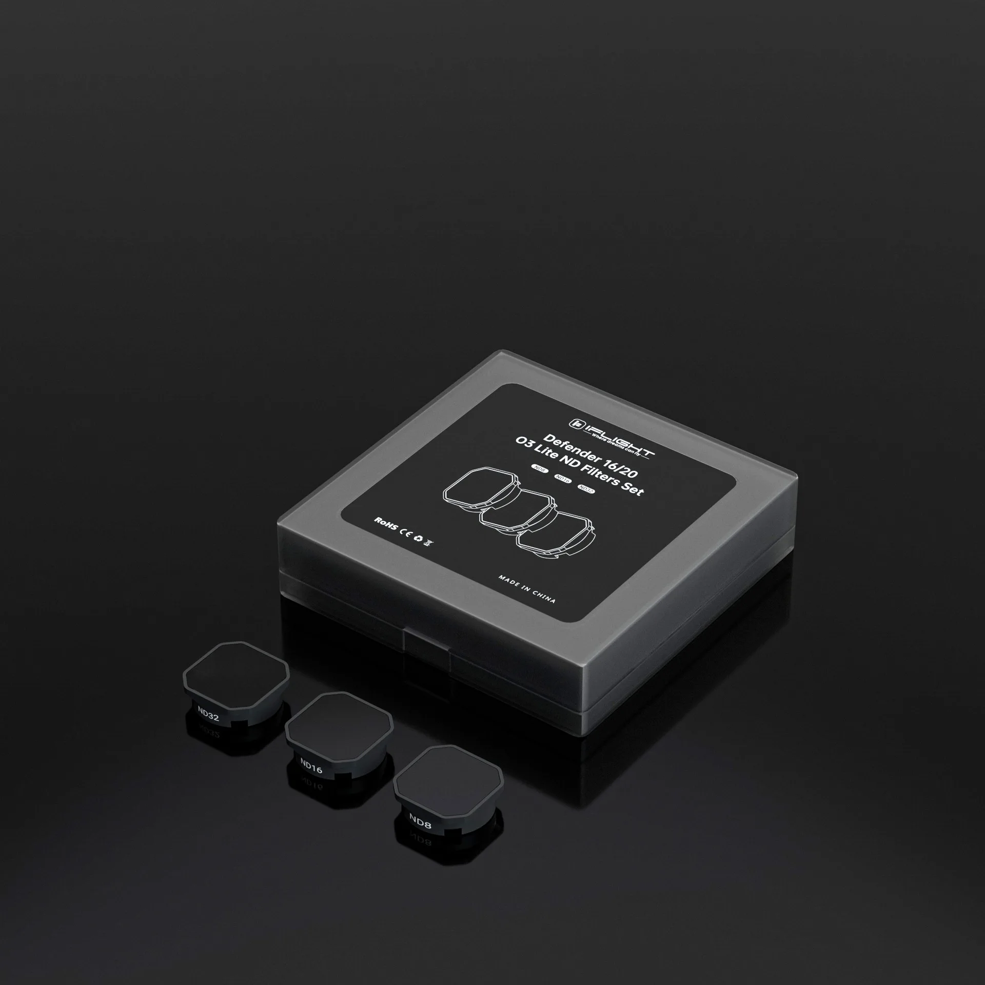 2 шт. iFlight O3 Lite ND фильтр для Defender 16/20