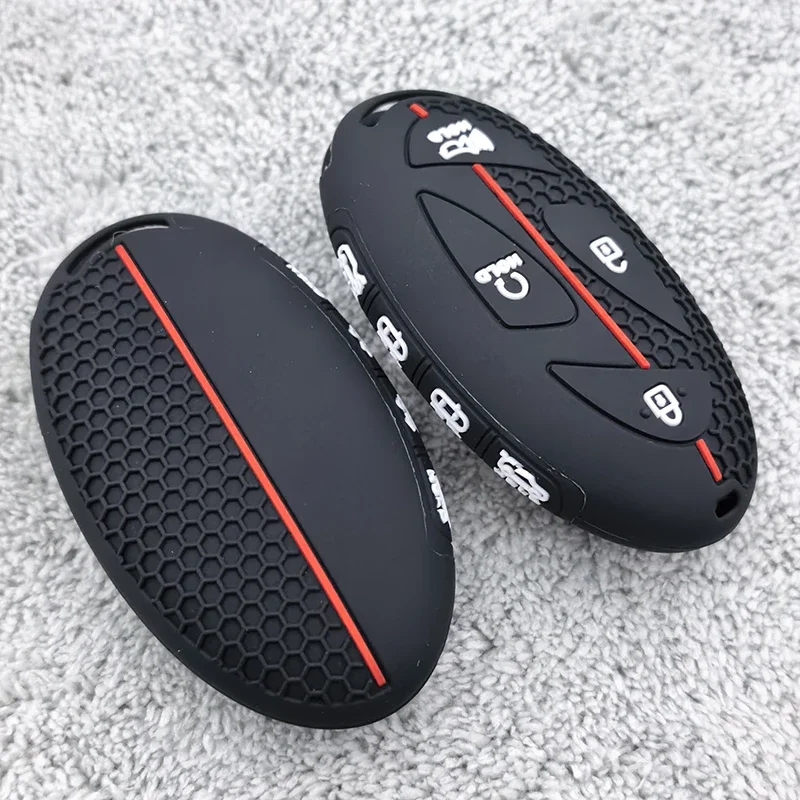 Key Cover for Hyundai Kona Ev N-Line Tucson 2026 Grandeur GN7 IONIQ 6 Santa Fe MX5 Garden Gl Silicone Remote Key Case Keychain