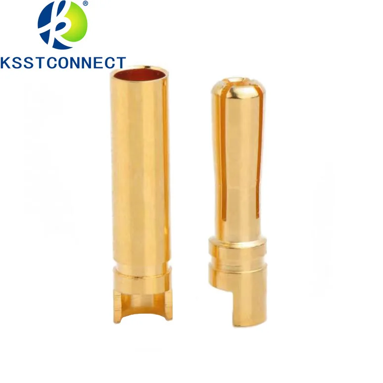 GC4013 10pairs 4mm Gold Plated Bullet Connector for RC battery ESC and motor helicopter boat Quadcopter