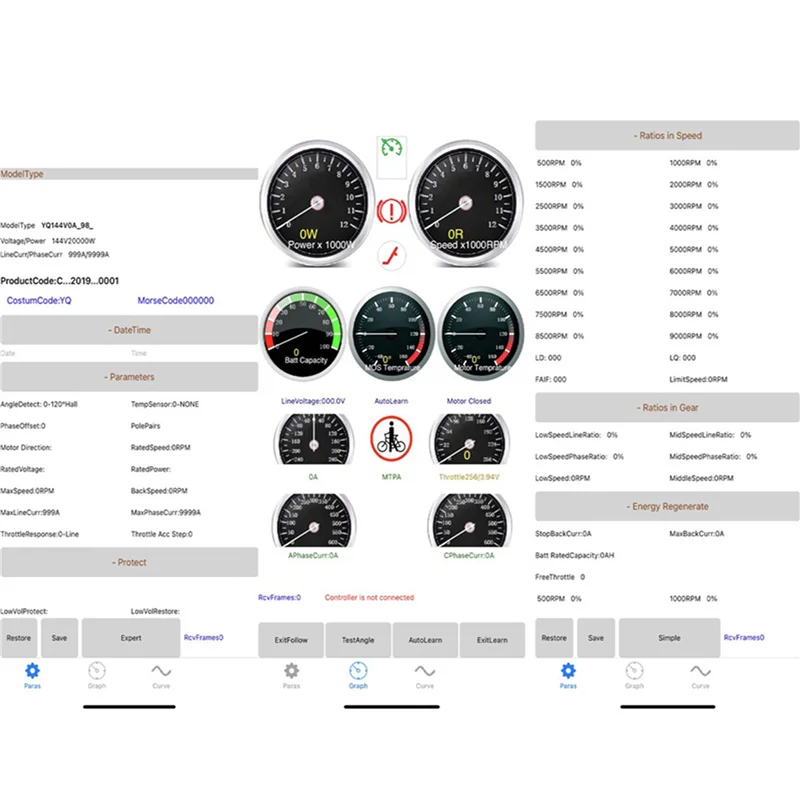 A93P 5X Per Nanjing Fardriver Controller Programmazione Adattatore Bluetooth Modulo BT Per ND72240 72260 72360 72680 Controllo Mobile