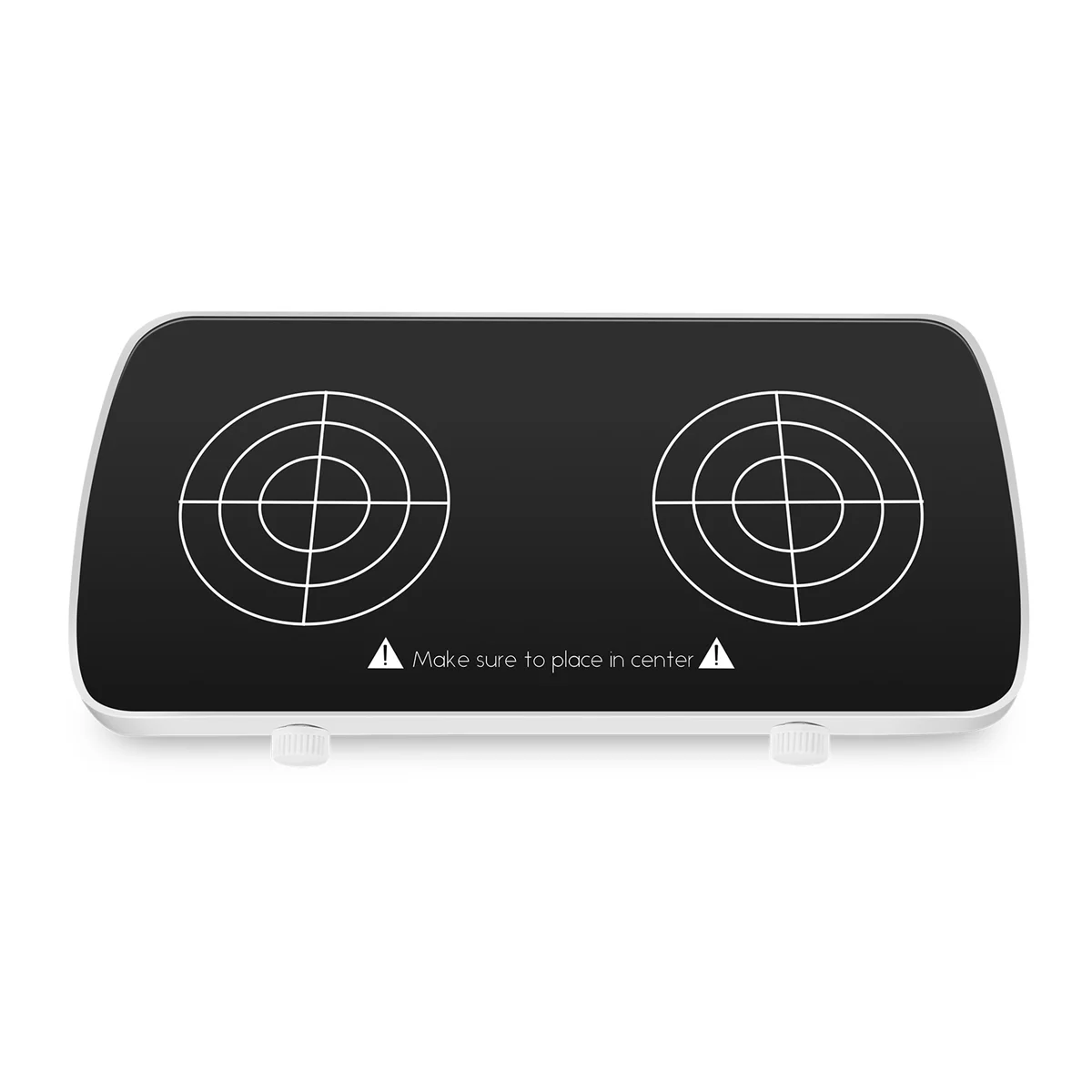 Mini agitatore magnetico con barra di agitazione, miscelatore da laboratorio con pannello di lavoro indipendente, capacità 1L + 1L, velocità di regolazione 0-4000 giri/min