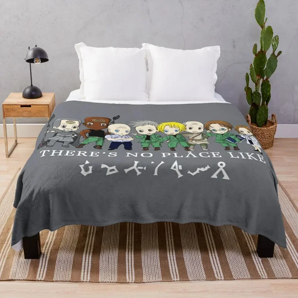 

There's No Place like Earth (v2) Throw Blanket Decorative Throw Plush Blankets