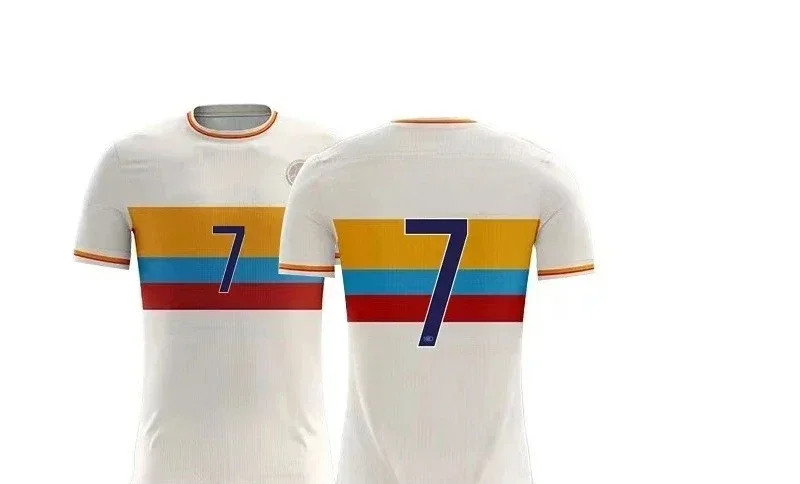 Quick-Dry Breathable Couple Tees for Men Women, Short Sleeve T-shirt, Colombia Men's Streetwear, Football-Quality 3D Print