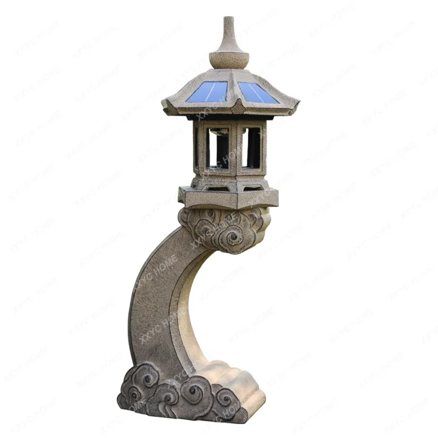 Chinese Solar Garden Lamp Garden Landscaping Outdoor Terrace Landscape Lamp