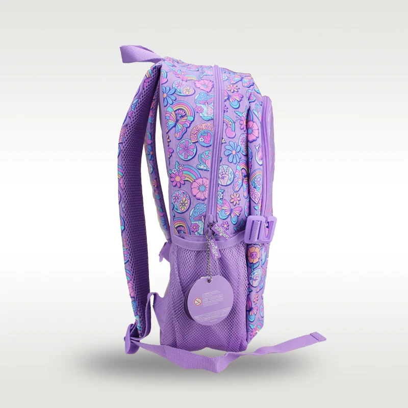 Australia smiggle zaino per bambini originale zaino per ragazze borsa impermeabile con manico a farfalla arcobaleno 7-12 anni 16 pollici