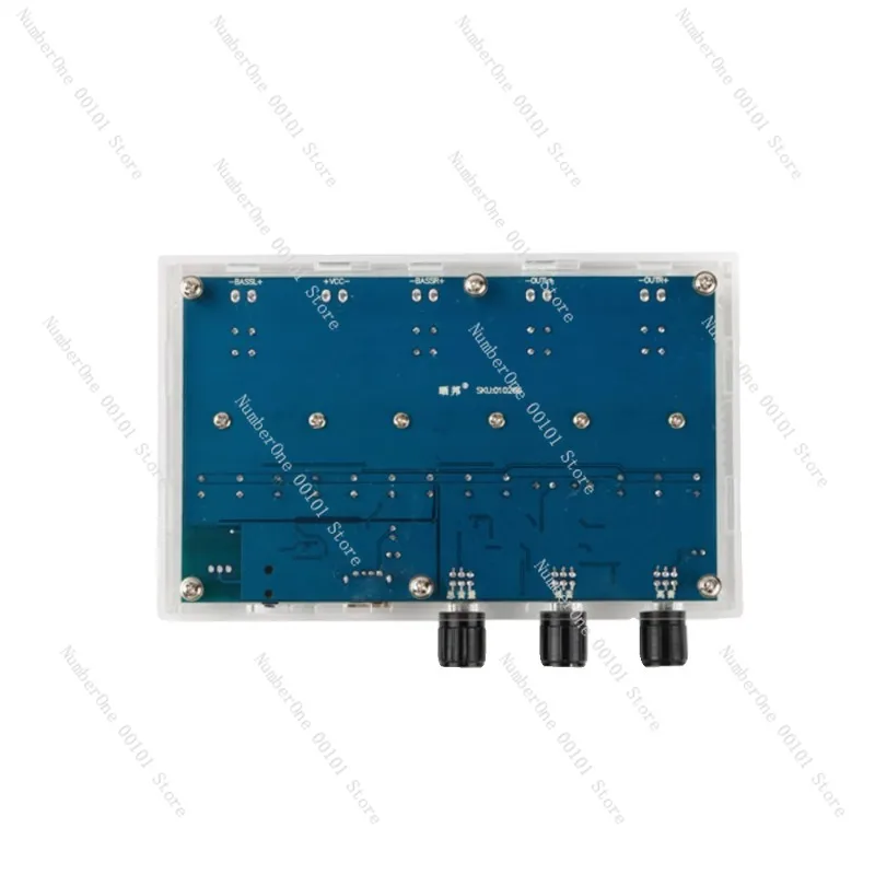Home Audio Bluetooth 5.0 Digital Power Amplifier Board 3 Core 4 Channel Bass Dual Stereo Sound Module with Tone Control