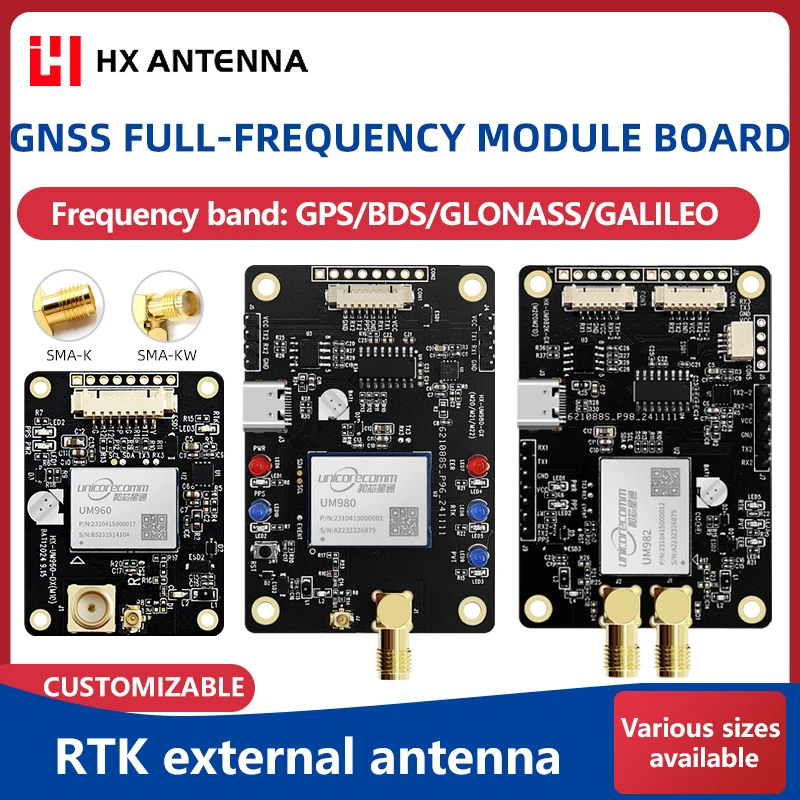 

HONGXIN High-Precision GNSS Development Board GPS Module Positioning Antenna