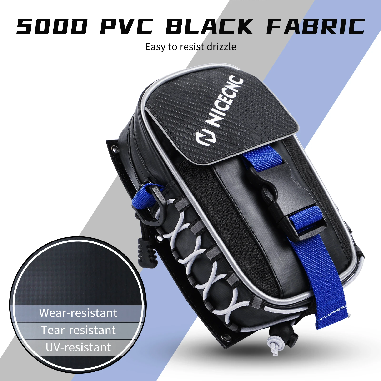 Сумка на переднее крыло NICECNC Raptor 700 для Yamaha Raptor 700 2006-2023 Raptor 700R 2009-2023, сумки для хранения инструментов ATV