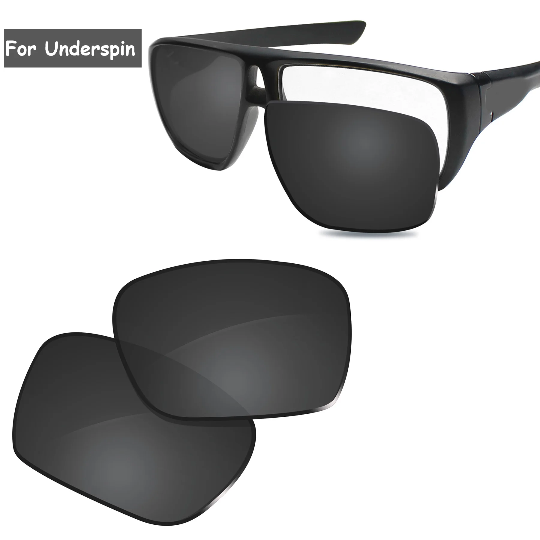 

Сменные поляризационные линзы Glintbay для солнцезащитных очков Oakley Underspin OO9166 63 мм (только линзы)