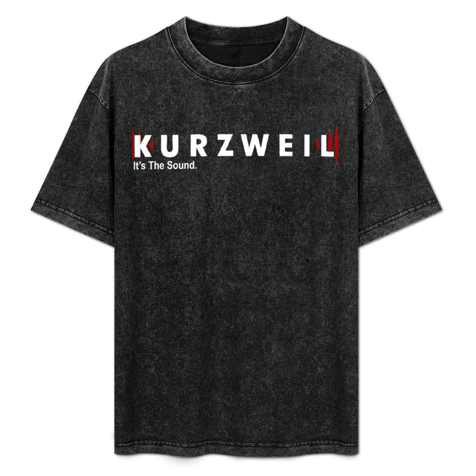 

Awesome Bold Kurzweil Logo Essential Design T-Shirt Daily Casual Short Sleeve Tee Shirt