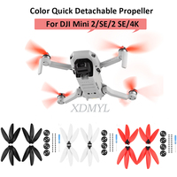Colorful Detachable Wing Fans For DJI Mini 2/Mini SE/Mini 2 SE/Mini 4K Three Ppropeller Blade Prop Replacement Drone Accessories