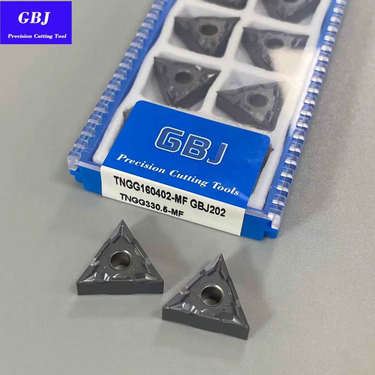 GBJ-CNC High Precision Turning Insert TNGG160402-MF GBJ202 Stainless Steel Special TNGG3305