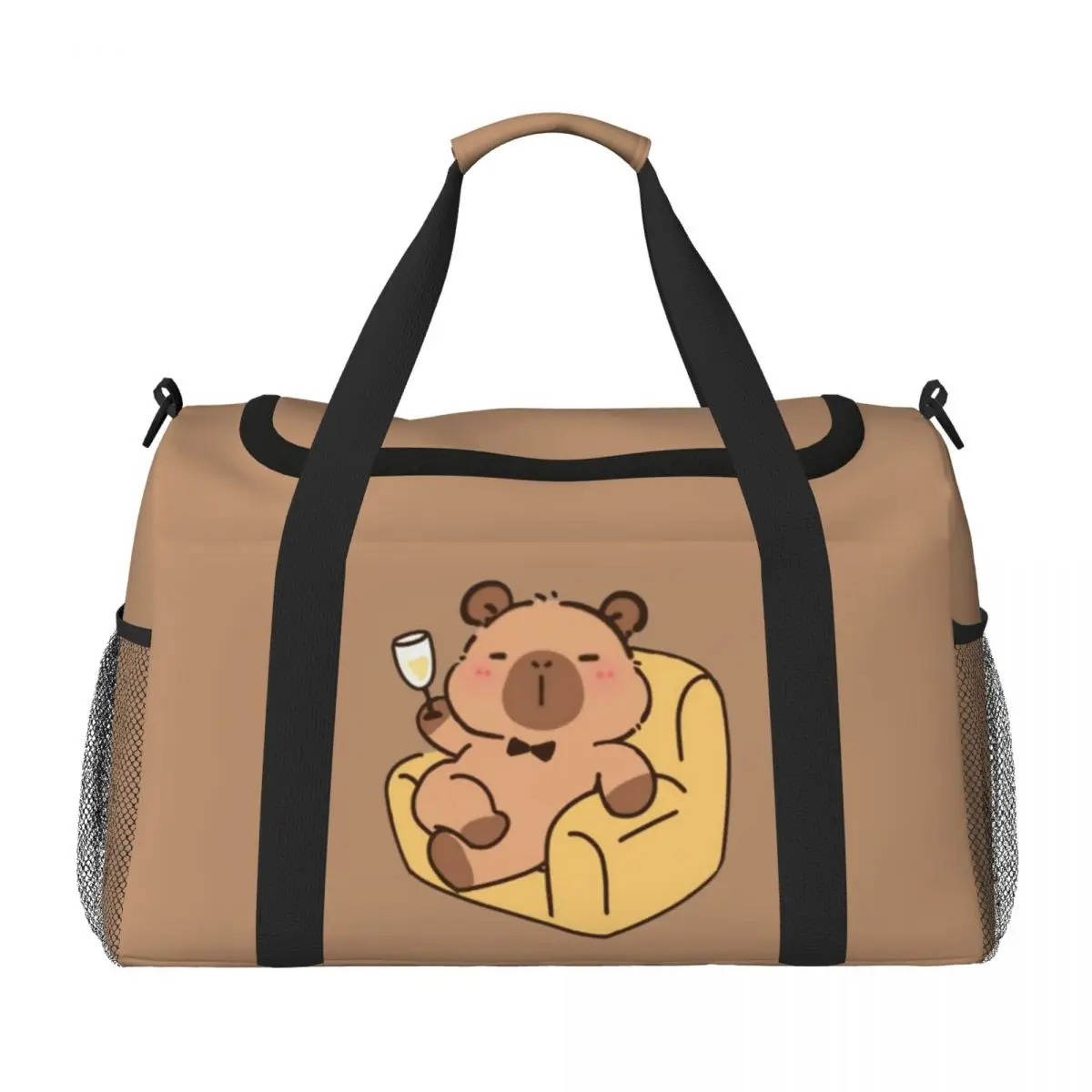 

Дорожная спортивная сумка Capibala для женщин, спортивная сумка, сумка для фитнеса, большая вместительная ночная сумка для выходных