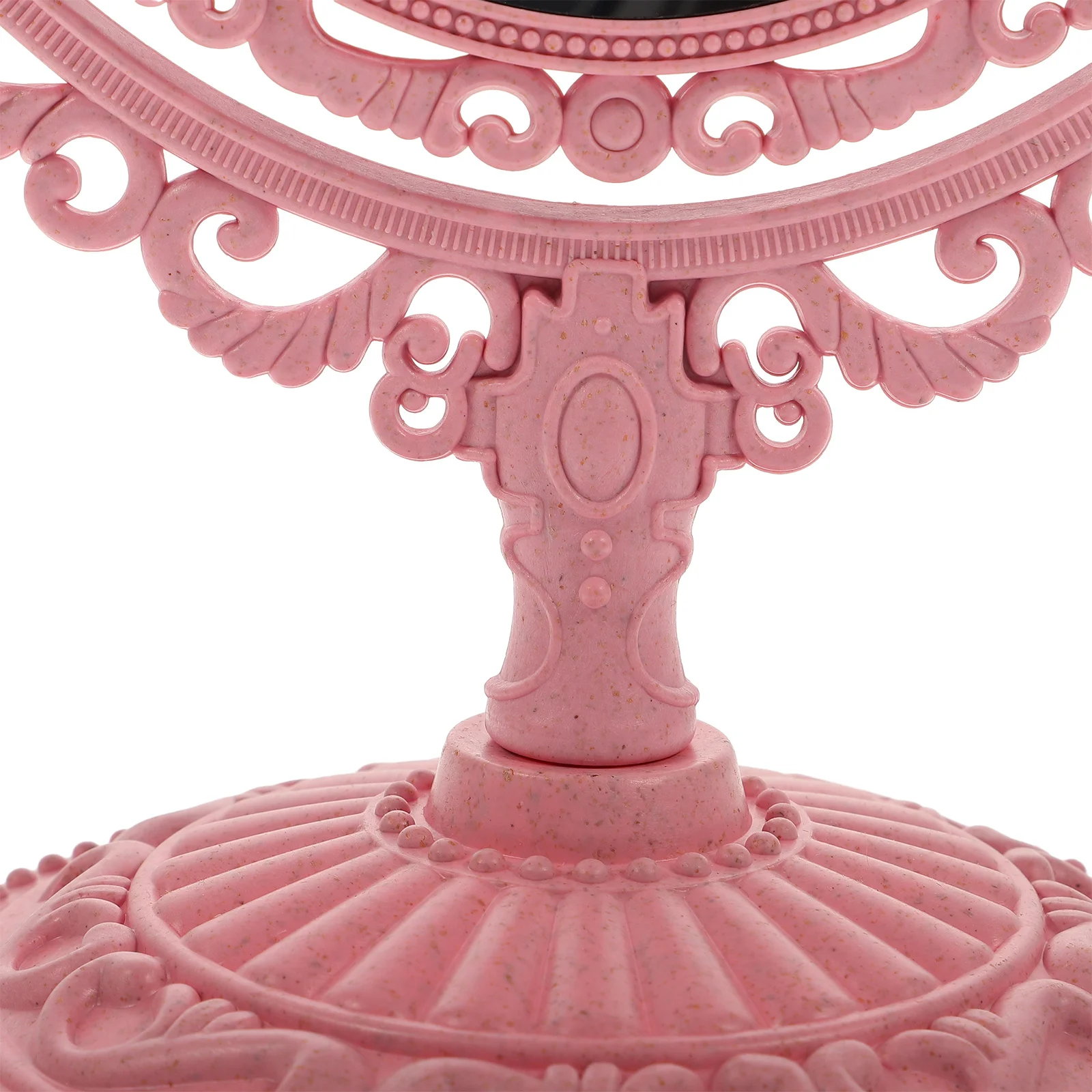 

Portable Table Makeup Mirror Secure Fixation Adjustable Angles Fine Craftsmanship Indoor Mirror for Daily Use Gothic Room Decor