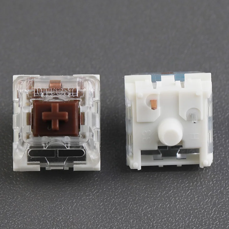 Kailh przełącznik dotykowy niebieski brązowy SMD srebrny miedziany 3 Pin do przełączników klawiatura mechaniczna MX — zdjęcie produktu 6