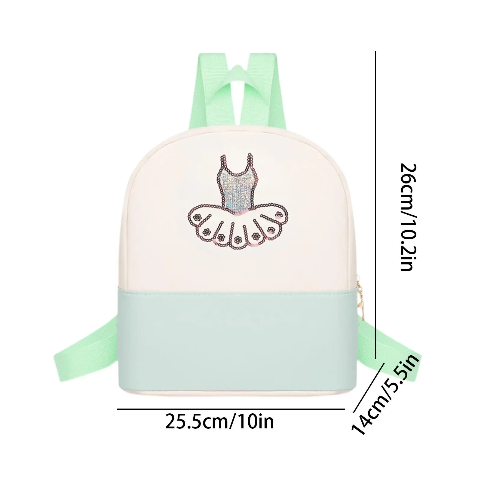 Ballet Dance Backpack Girls Dance Bag Sweet Duffle Bag for Gymnastics Travel