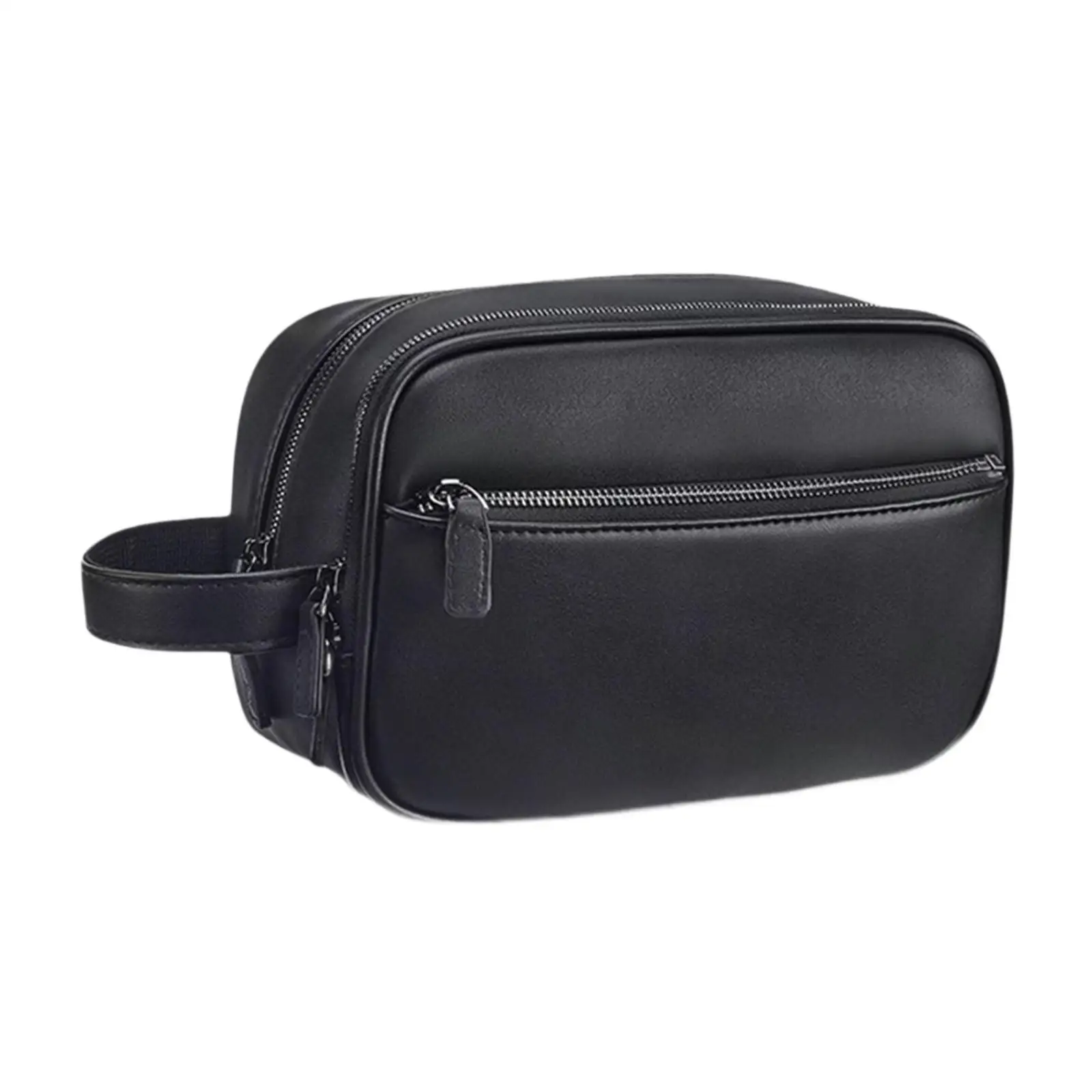 Golf Accessory Bag Golf Ball Case Lightweight Zipper Closure Golf Pouch with Wrist Strap for Storing Ball Markers Tees Balls