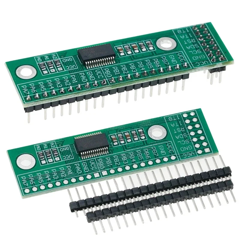 1pcs MCP23017-E/SS I2C IIC Expander Board Module I2C to 16IO IIC Input/Output Expansion Board MCP23017 3.0V-5.5V