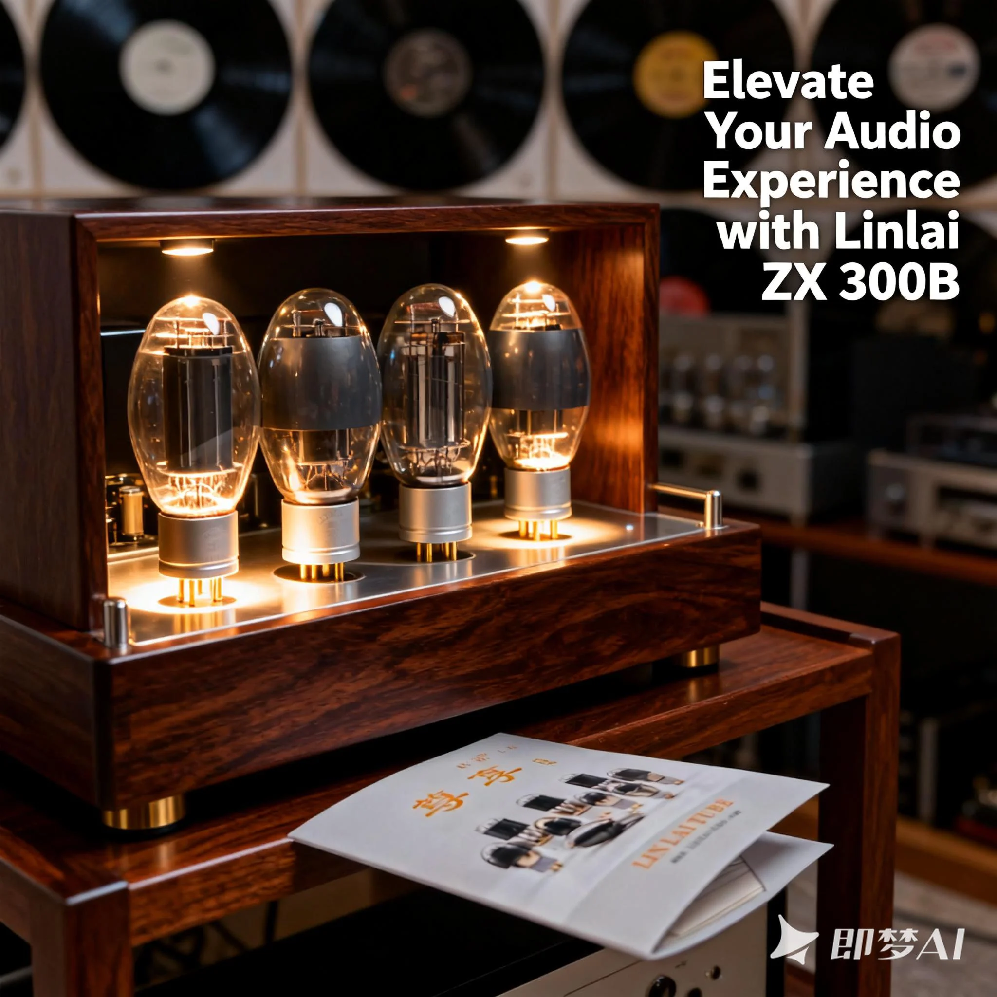 ZX 300B Vacuum Tube Audio Electronic Tube Direct Generation 300B/300B-N/300BT Four Tube Precision Matching