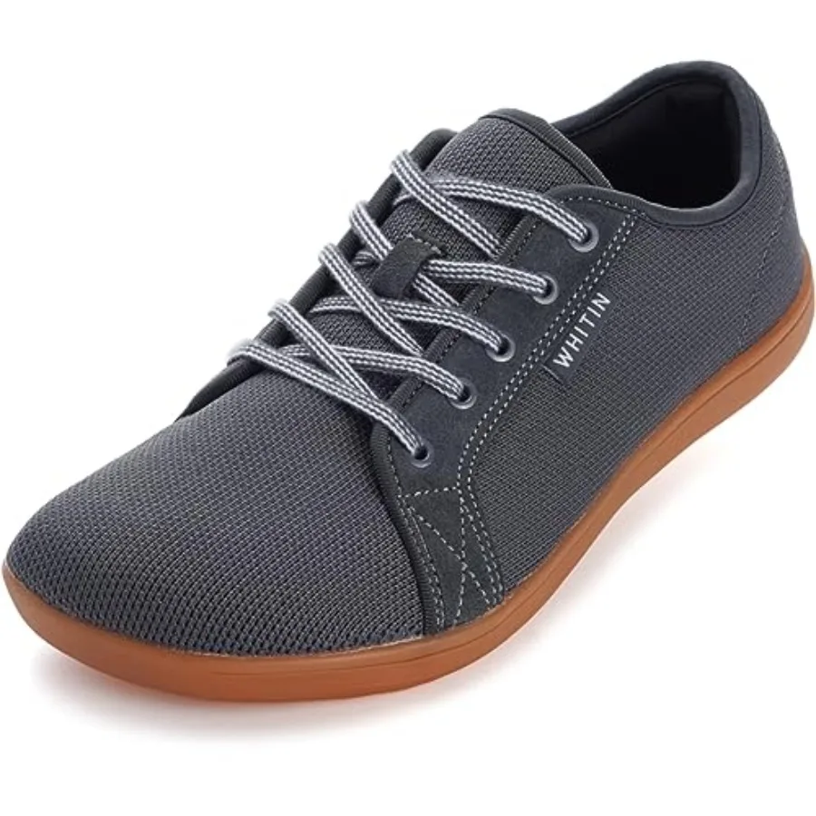 

WHITIN Men's Wide Minimalist Barefoot Sneakers Zero Drop Sole Optimal Relaxation
