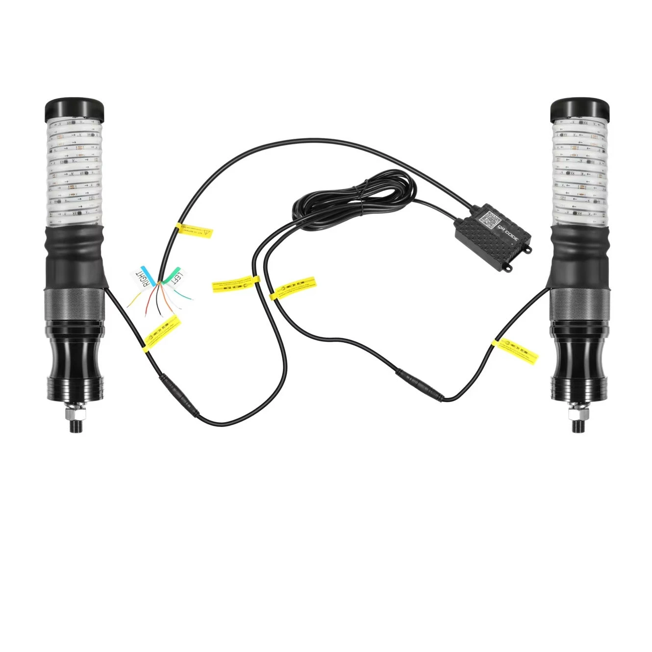 

Светодиодные фонари-указатели поворота, стоп-сигналы и фонари заднего хода UTV 2 дюйма (1 фут) COB LED для Polaris Ranger, General, RZR, а также для Can-Am Maverick X3 MAX
