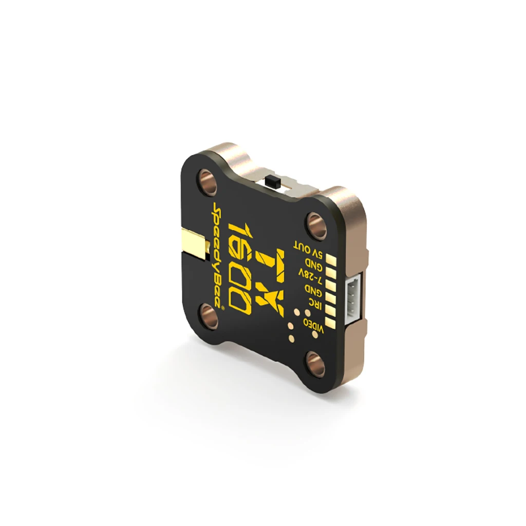 

SpeedyBee TX ULTRA TX1600 5.8GHz 48CH 1.6W FPV VTX High-efficiency Heat Sink 2-6S LIPO 20X20mm for FPV Long Range Drones