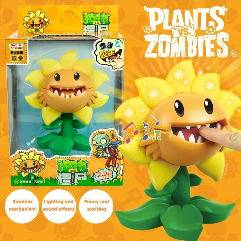 

Plants Vs Zombies 2 Tricky Toys Primal Sunflower Genuine Licensed Model Parent-child Interactive Toy Friends Party Game Kid Gift