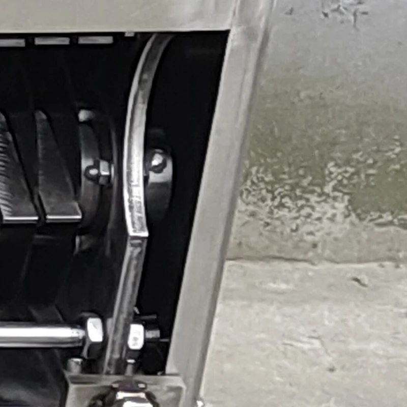 

Pork Belly Dicing Machine Large Commercial Stainless Steel Meat Processing Equipment Double Motor Meat Cutting Machine