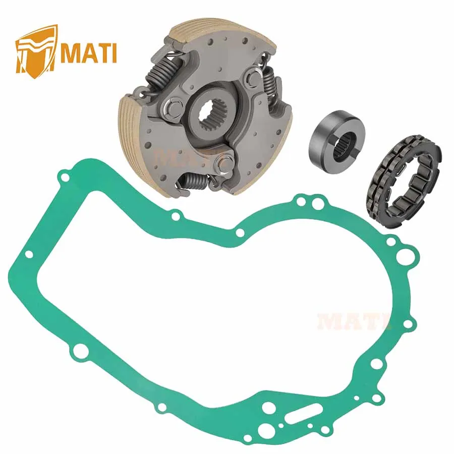 Clutch Centrifugal Carrier Hub One Way Bearing Gasket for Arctic Cat 300 2X4 4X4 1998-2005 O.E.M# 3446-128 3402-794 3446-122