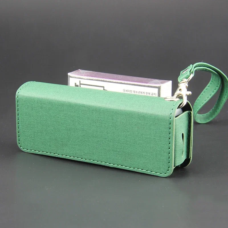 New 4 Colors PU Leather Case for IQOS Ilumai Prime Full Protective Cover Pouch Bag Case Holder Pouch Replaceable Accessories