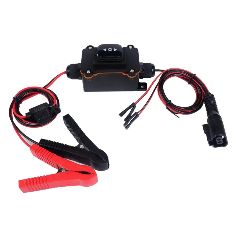 AMAW 12V Car DC Motor Tester Actuator Drive Tool Brake Caliper Reset Window Wiper Blower Pump Bi-Directional Diagnostics