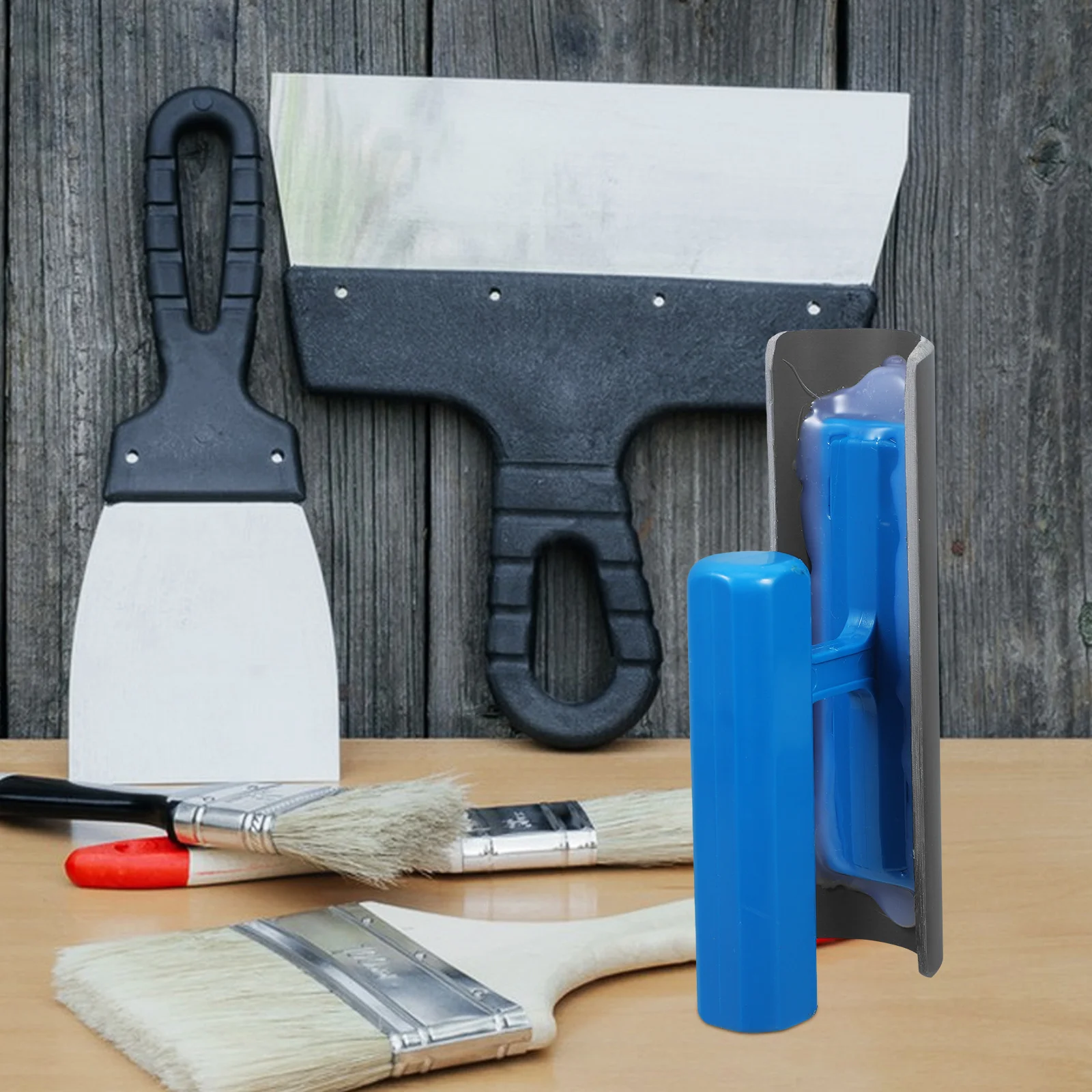 Cement Trowel Curved Concrete Edge Tool Lightweight Tubular Handle For Smooth Finishing Precise Edging Work Concrete