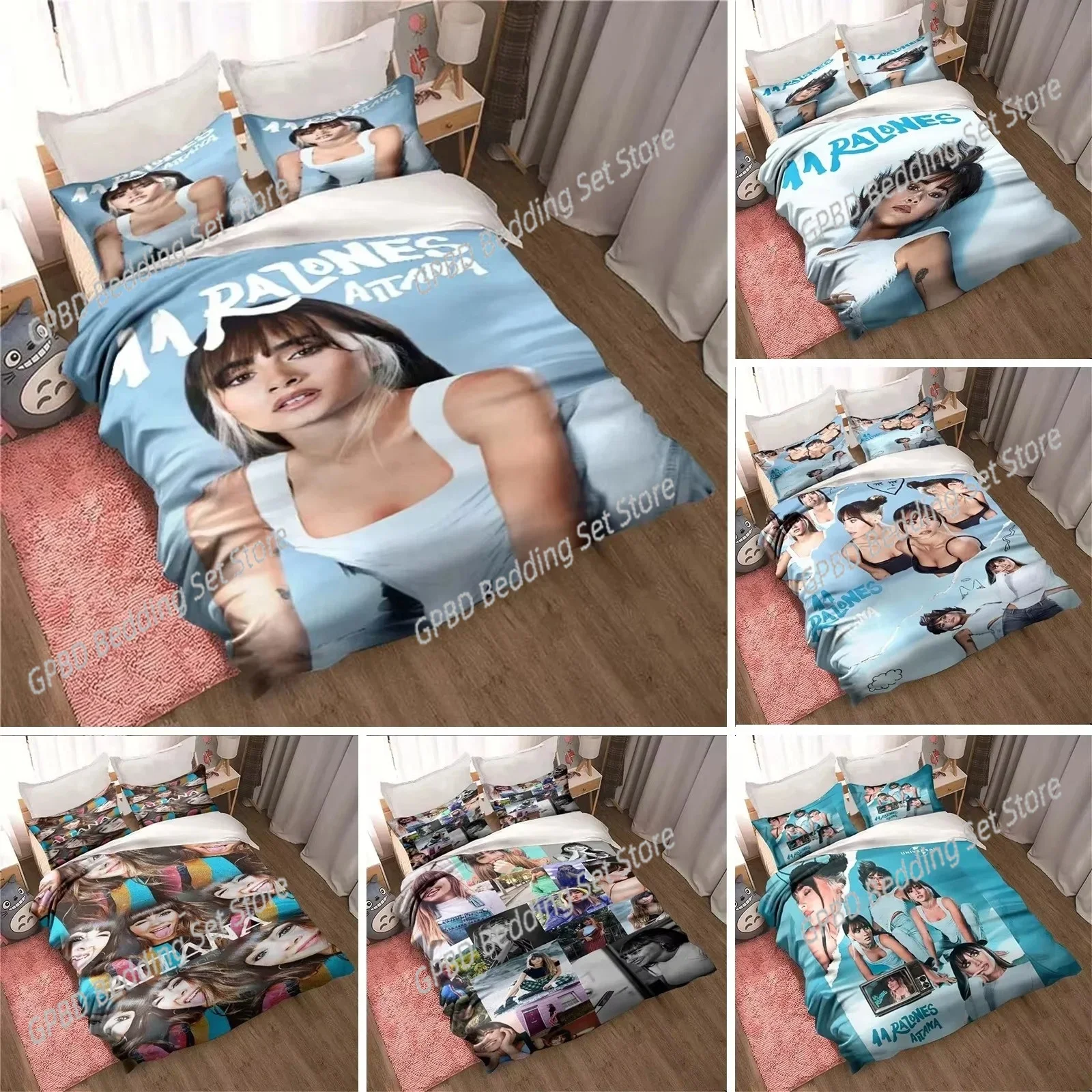 

Aitana Ocana Bedding Set Boys Girls Twin Queen Size Duvet Cover Pillowcase Bed Kids Adult Fashion Home Textileextile