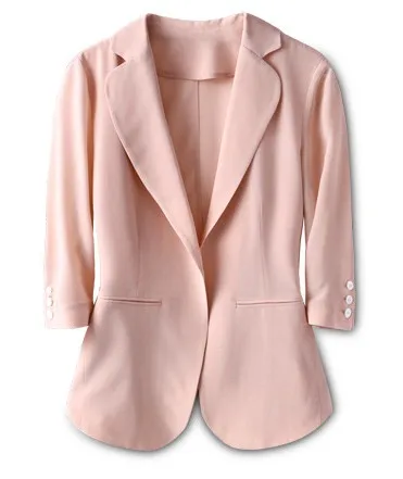 Birdsky, Women office lady Blazer suit outwear Jacket Top 100% mulberry silk solid color, S-544