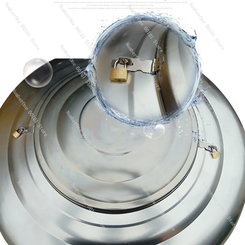304 Stainless Steel Water Tank, Household Vertical Thickened Solar Rooftop Kitchen Water Storage Tank, Wine and Water Buckets