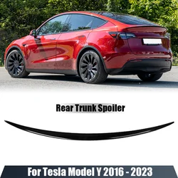 For Tesla Model Y 2016 2017 2018 2019 2020 2021 2022 2023 Rear Trunk Lid Car Spoiler Wings Tuning Exterior Accessories