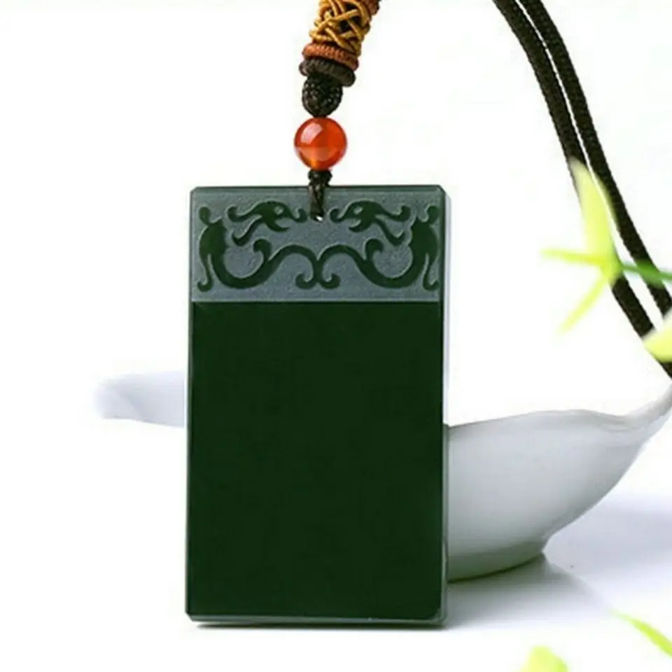 

Hetian Jade Sapphire No Matter Бренд Auspicious двусторонние мужские и женские модели
