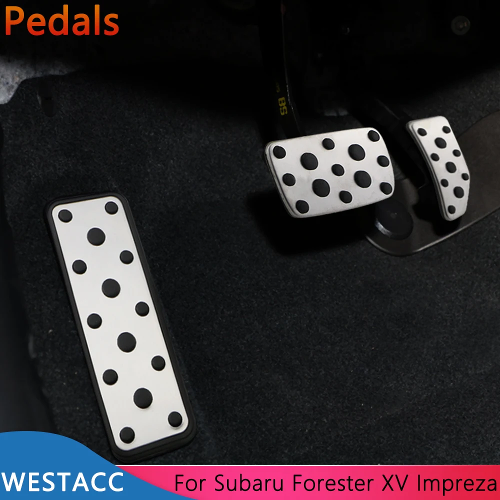 

Car Pedals for Subaru Forester SK 2018-2021 XV GT 2017-2021 Impreza GJ 2015-2021 Gas Brake Rest Pedal Cover Accessories