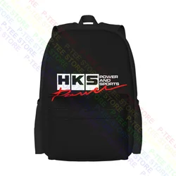 Jdm Hks moc i sportowe Logo styl japoński plecak o dużej pojemności modna sztuka druku przyjazne dla środowiska wielofunkcyjne