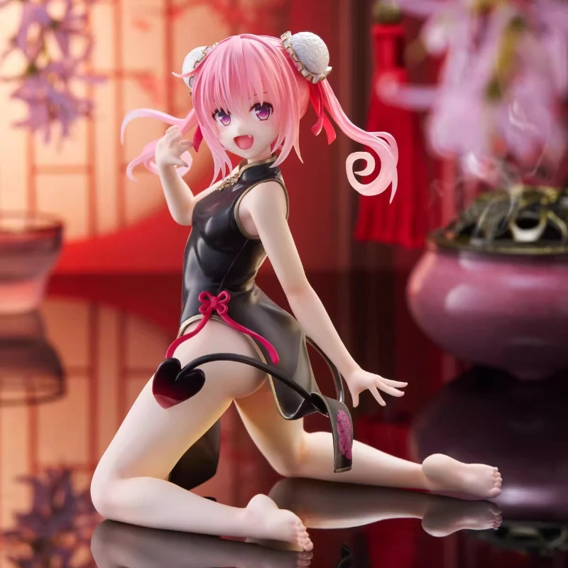 

To LOVE Nana Astar Deviluke cheongsam 100% Original genuine PVC Action Anime Figure Model Toys Figure Collection Doll Gift