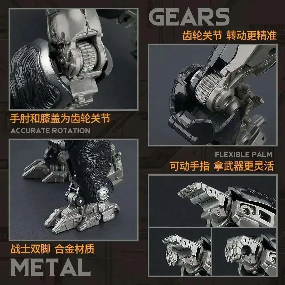 أوبتيمال أوبتيموس البدائية التحول سلاح عدة عمل الشكل ألعاب روبوتية ستار كوماندر إنسانغوتان تشوه سبيكة أنيمي الاطفال