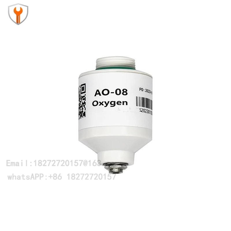 AO-08 oxygen sensor, oxygen battery gas module sensor O2 probe replaces MOX-2