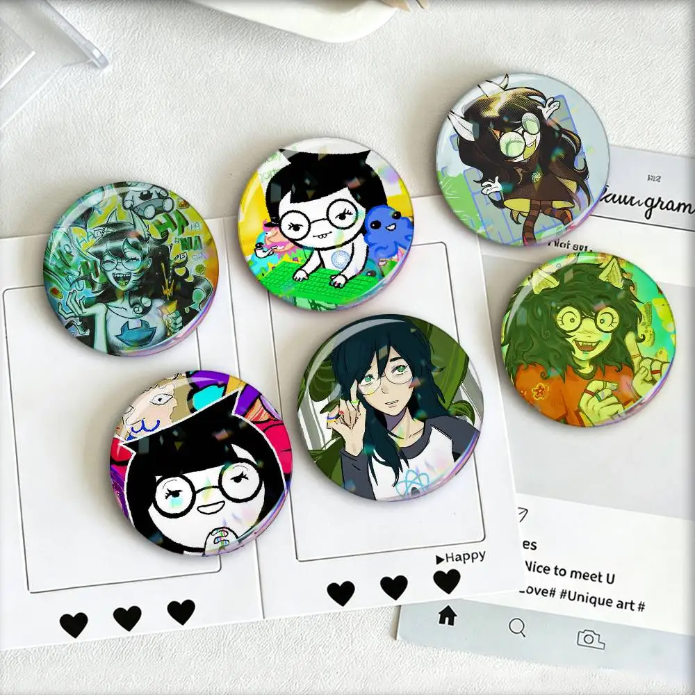 

J-Jade Harley Laser Badge Creative Pins Brooch for Bag Clothes Hat Decor Gifts Fans Collect