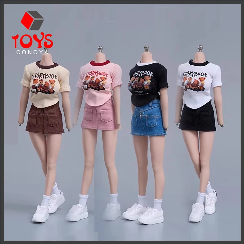 In Stock Cdtoys Cd064 1/6 Scale Hip Wrap Skirt Set Female Soldier Clothing Multiple Colors Suitable For 12In Action Figure Body